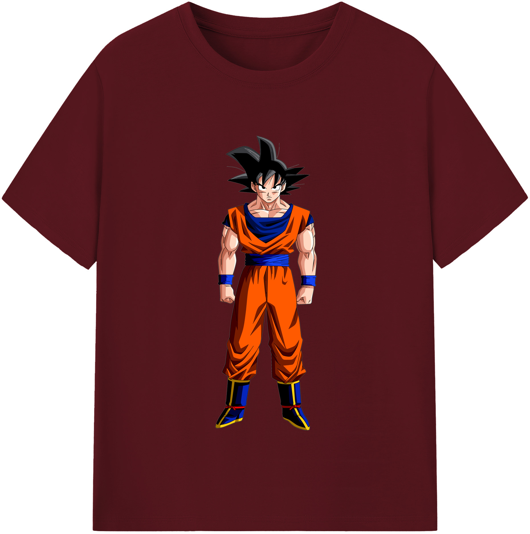（画像用） ドラゴンボール 孫悟空（そん ごくう）Son Goku カカロット DRAGON BALL Kakarotto 綿100％半袖Tシャツ（フロントプリント）